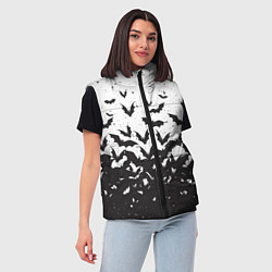 Женский жилет Летучие кровососы, цвет: 3D-светло-серый — фото 2