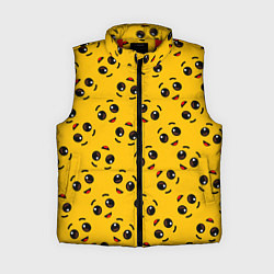 Женский жилет FORTNITE BANANA FACE PATTERN ФОРТНАЙТ ЛИЦО БАНАНА, цвет: 3D-красный
