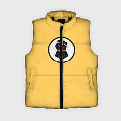 Женский жилет Имперские кулаки цвет легиона 7, цвет: 3D-черный