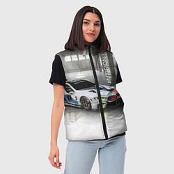 Женский жилет BMW Motorsport Mission 8, цвет: 3D-черный — фото 2