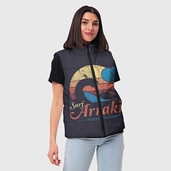 Женский жилет Дюна Арракис, цвет: 3D-черный — фото 2