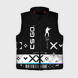 Женский жилет Поток информации СS:GO, цвет: 3D-красный