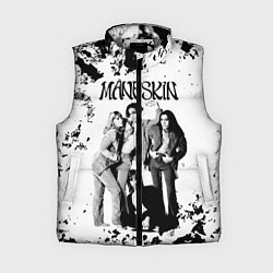 Женский жилет Maneskin Монэскин, рок - группа, цвет: 3D-светло-серый