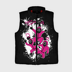 Женский жилет Squid game: firework, цвет: 3D-красный
