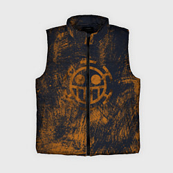 Женский жилет Пираты сердца из Ван Пис, цвет: 3D-черный