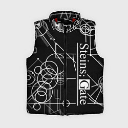 Женский жилет SteinsGate Врата Штейна, цвет: 3D-красный