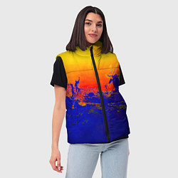 Женский жилет Music from the Film More - Pink Floyd, цвет: 3D-красный — фото 2