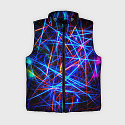 Женский жилет NEON LINES Glowing Lines Effect