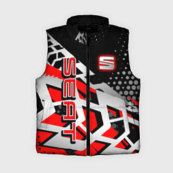 Женский жилет SEAT СЕАТ, цвет: 3D-черный