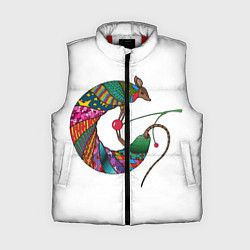 Женский жилет Броненосец, цвет: 3D-красный