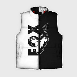 Женский жилет FOX Лис, цвет: 3D-красный