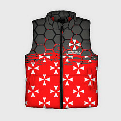 Женский жилет Umbrella Corporation - Соты, цвет: 3D-красный
