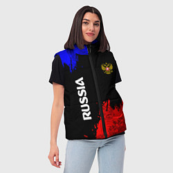 Женский жилет Russia Патриот, цвет: 3D-светло-серый — фото 2