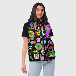 Женский жилет ACID, цвет: 3D-светло-серый — фото 2