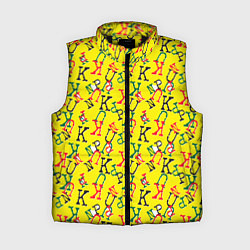 Женский жилет PUNK - PUNK - PUNK, цвет: 3D-черный