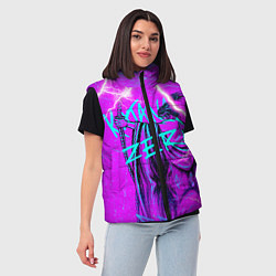 Женский жилет Katana Zero Катана Зеро Самурай, цвет: 3D-красный — фото 2