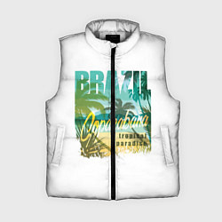 Женский жилет Тропический Рай Бразилии