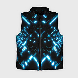 Женский жилет Силуэт электронных систем, цвет: 3D-черный