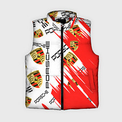 Женский жилет Porsche sport, цвет: 3D-красный
