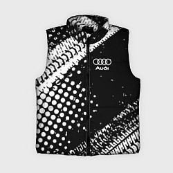 Женский жилет Ауди audi шины, цвет: 3D-черный