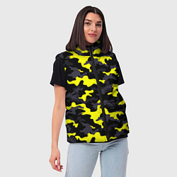 Женский жилет Black Camo, цвет: 3D-светло-серый — фото 2