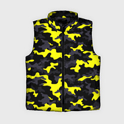 Женский жилет Black Camo, цвет: 3D-черный