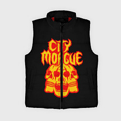 Женский жилет ZillaKami x SosMula City Morgue Черепа, цвет: 3D-красный