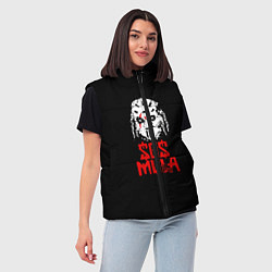 Женский жилет ZillaKami x SosMula City Morgue Джейсон, цвет: 3D-красный — фото 2