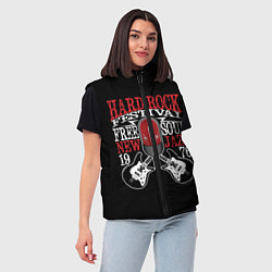 Женский жилет HARD ROCK FESTIVAL, цвет: 3D-светло-серый — фото 2