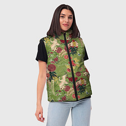 Женский жилет Япония-Китай Сюжет, цвет: 3D-черный — фото 2