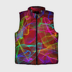 Женский жилет Color neon pattern Vanguard, цвет: 3D-светло-серый