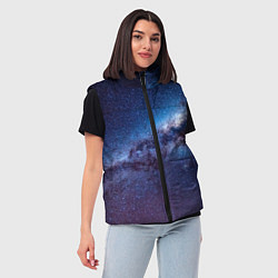 Женский жилет Космос просто космос!, цвет: 3D-красный — фото 2