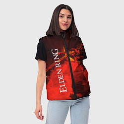 Женский жилет MALENIA - ELDEN RING ЕЛДЕН РИНГ, цвет: 3D-светло-серый — фото 2