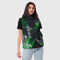 Женский жилет S T A L K E R 2 пламя, цвет: 3D-красный — фото 2