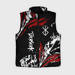 Женский жилет BERSERK BLACK MASK - БЕРСЕРК ЧЁРНАЯ МАСКА, цвет: 3D-черный