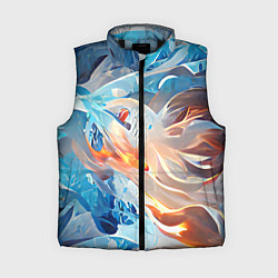 Женский жилет Ice & flame, цвет: 3D-черный