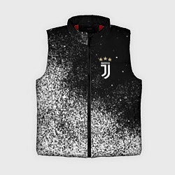Женский жилет Ювентус juventus Белые брызги, цвет: 3D-красный