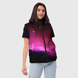 Женский жилет Night Nebula, цвет: 3D-красный — фото 2
