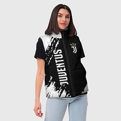 Женский жилет Fc juventus фс ювентус, цвет: 3D-светло-серый — фото 2