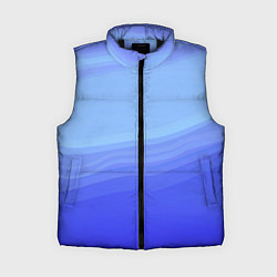 Женский жилет Blue abstract pattern