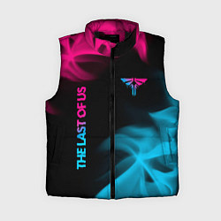 Женский жилет The Last Of Us Neon Gradient, цвет: 3D-черный