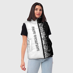 Женский жилет Рэпер Boulevard Depo в стиле граффити, цвет: 3D-черный — фото 2