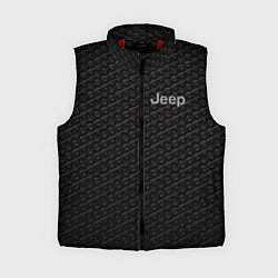 Женский жилет Jeep карбон, цвет: 3D-красный