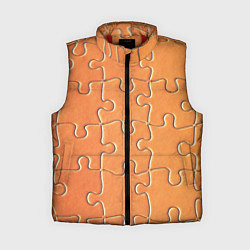 Женский жилет Пазлы - паттерн