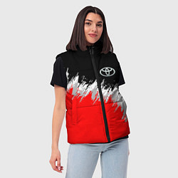 Женский жилет Тойота камри - краска, цвет: 3D-светло-серый — фото 2