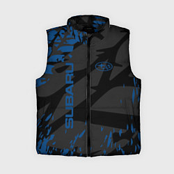 Женский жилет Subaru - следы шин