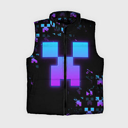 Женский жилет Minecraft градиент