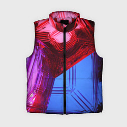 Женский жилет Ледяные кубы - Красный, синий, розовый