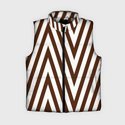 Женский жилет Геометрические треугольные линии