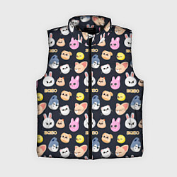 Женский жилет Skzoo pattern, цвет: 3D-черный